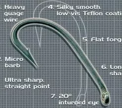 Korda Hybrid Long Shank X Barbed - Hooks -Carp Sales Store 1265041202 LONGSHANK X