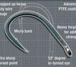 Korda Hybrid Wide Gape X Barbed - Hooks -Carp Sales Store 1265041550 WIDE GAPE X 1