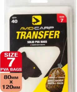 Avid Carp Transfer Solid PVA Bags - -Carp Sales Store 1300820540 size7