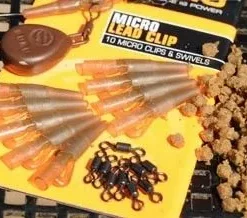 Guru Micro Lead Clip Inc. Swivels & Tail Rubbers - Lead clips & sleeves