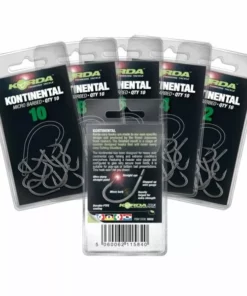 Korda Kontinental Hook Barbed - Hooks