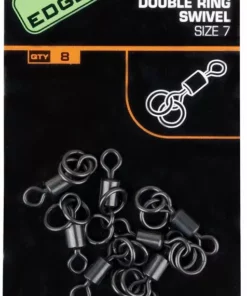 Fox Edges Double Ring Swivel - Swivels & crimps