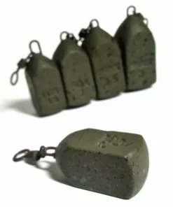 Fox Camotex Square Swivel Carp Lead - Swivel leads