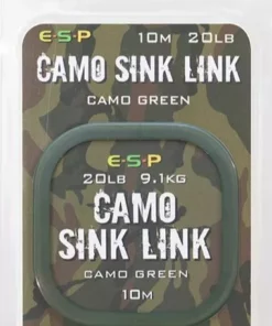 ESP Camo Sink Link - Braided hooklengths 16 ESP Camo Sink Link - Braided hooklengths -Carp Sales Store 5loayt5s636686308149380910