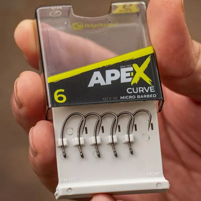 Ridge Monkey Ape-X Curve Hooks - 1 Ridge Monkey Ape-X Curve Hooks -