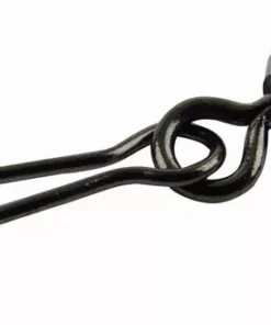 Mustad Round Eye Rolling Swivel & Snap (77990) - Swivels & crimps