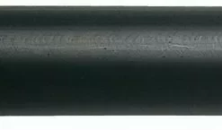 Leeda Capped Carp/Beachcaster Plastic Rod Tubes Black Large - Rod carriers & tubes