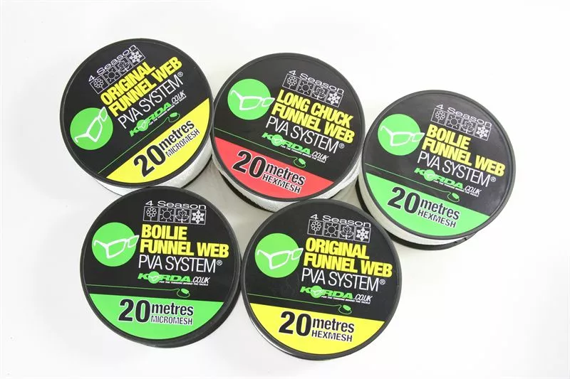 Korda Original Funnel Web PVA System 20m Refill - Pva mesh & refills 1 Korda Original Funnel Web PVA System 20m Refill - Pva mesh & refills