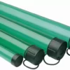 Leeda Clear Green Plastic Rod Tube - Rod carriers & tubes