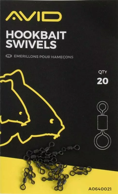 Avid Carp Hookbait Swivels - Swivels & crimps 1 Avid Carp Hookbait Swivels - Swivels & crimps