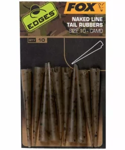 Fox Edges Camo Naked Line Tail Rubbers - Lead clips & sleeves