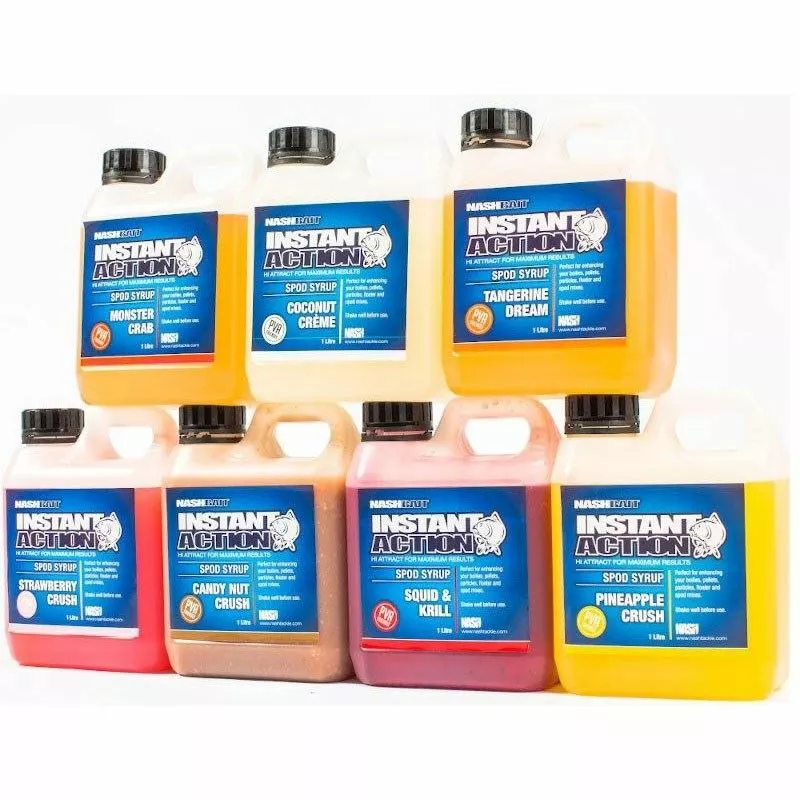 Nash Instant Action Spod Syrups - Oils & syrups 1 Nash Instant Action Spod Syrups - Oils & syrups