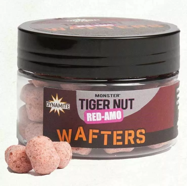 Dynamite Baits Monster Tiger Nut Red Amo Wafters - 1 Dynamite Baits Monster Tiger Nut Red Amo Wafters -