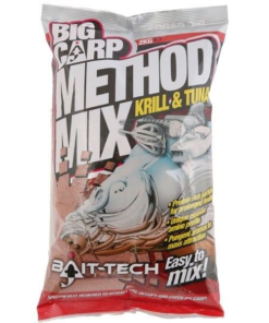 Bait Tech Bait-Tech Big Carp Method Mix Krill & Tuna 2kg - Groundbait