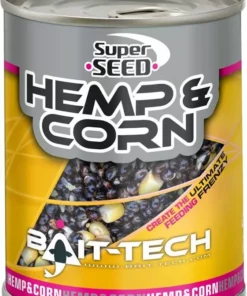 Bait Tech Bait-Tech Super Seed Hemp & Sweetcorn - Nuts & particles