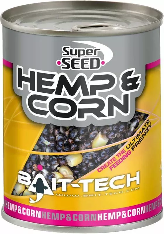 Bait Tech Bait-Tech Super Seed Hemp & Sweetcorn - Nuts & particles 1 Bait Tech Bait-Tech Super Seed Hemp & Sweetcorn - Nuts & particles
