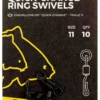 Avid Carp Quick Change Ring Swivels - Swivels & crimps