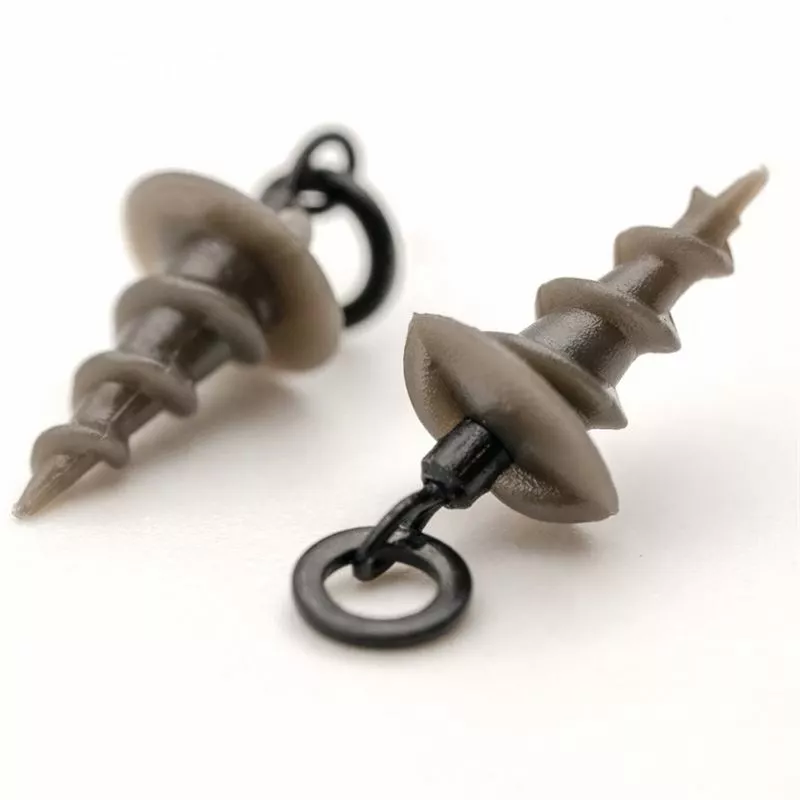 Korda Swivel Bait Screws - Boilie stops & hair stops 2 Korda Swivel Bait Screws - Boilie stops & hair stops - Image 2