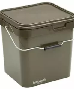 Trakker Olive Square Container 17lt - Buckets