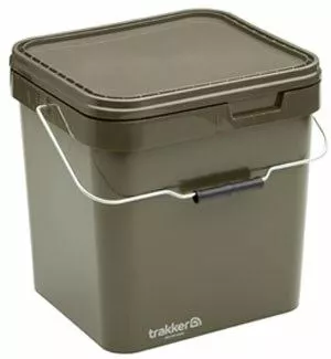 Trakker Olive Square Container 17lt - Buckets 1 Trakker Olive Square Container 17lt - Buckets