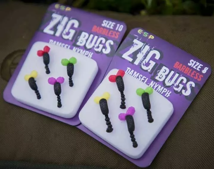 ESP Zig Bugs - Damsel Nymph - Artificial baits 4 ESP Zig Bugs - Damsel Nymph - Artificial baits - Image 4