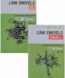 Korum Link Swivels - Swivels & crimps