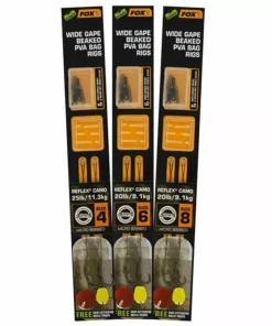 Fox Edges Wide Gape Beaked PVA Ready Rigs - Hair rigs & rigs