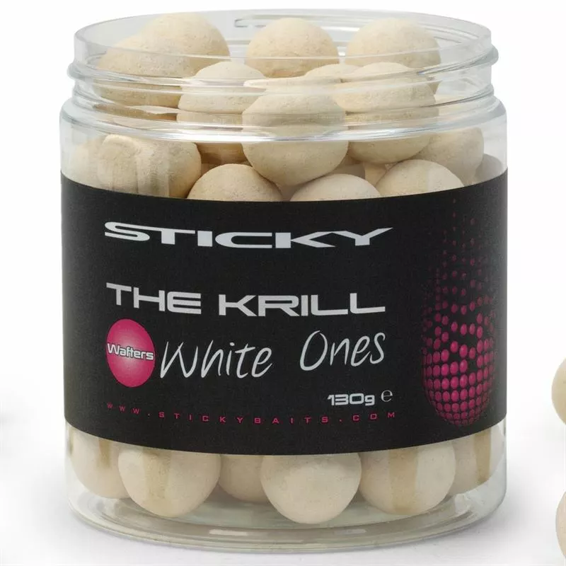 Sticky Baits The Krill White Ones Wafters - 1 Sticky Baits The Krill White Ones Wafters -