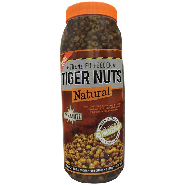Dynamite Baits Frenzied Tiger Nuts (MINI) 2.5Lt JAR - Nuts & particles 1 Dynamite Baits Frenzied Tiger Nuts (MINI) 2.5Lt JAR - Nuts & particles