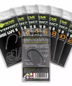 Korda Hybrid Wide Gape Barbless - Hooks