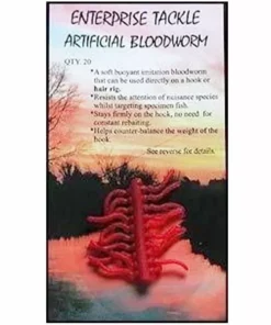 Enterprise Tackle Enterprise Artificial Bloodworms - Artificial baits