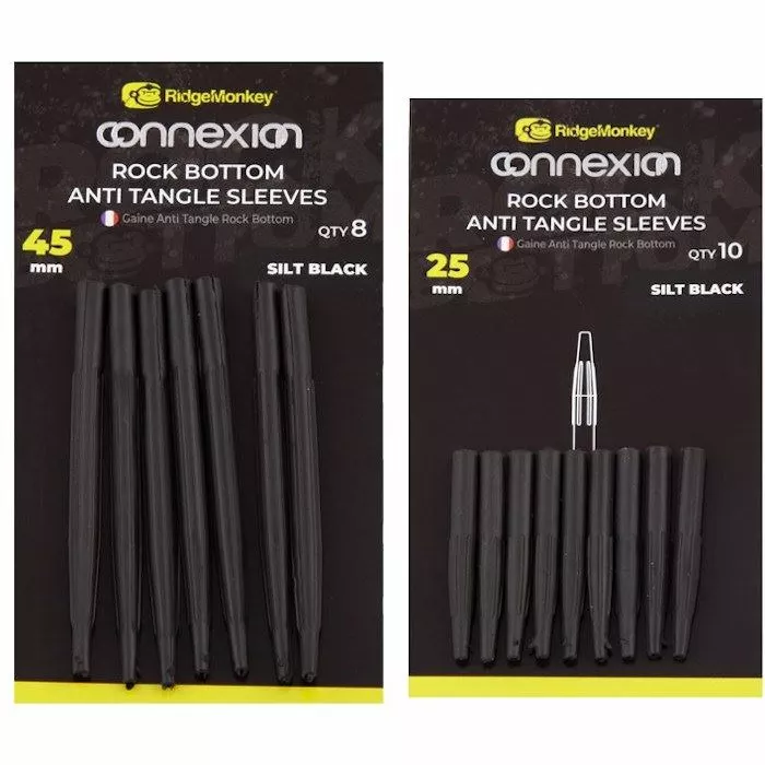 Ridge Monkey Connexion Rock Bottom Anti Tangle Sleeves - Lead clips & sleeves 1 Ridge Monkey Connexion Rock Bottom Anti Tangle Sleeves - Lead clips & sleeves