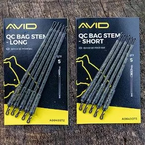 Avid Carp QC Bag Stems - Lead clips & sleeves 1 Avid Carp QC Bag Stems - Lead clips & sleeves