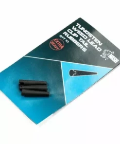 Nash Tungsten Weed Lead Clip Tail Rubbers - Lead clips & sleeves