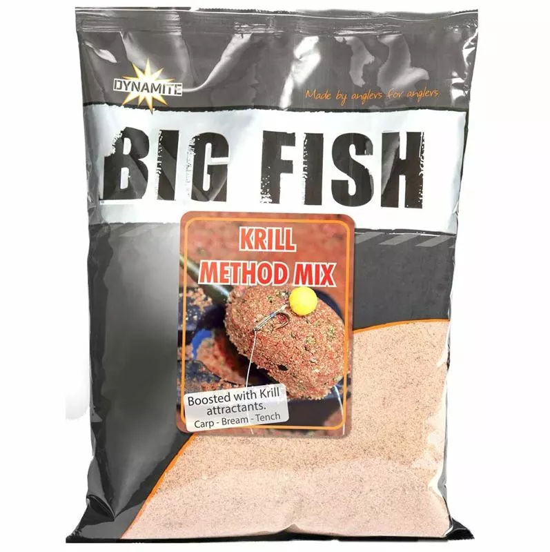 Dynamite Baits Big Fish Krill Method Mix - Groundbait 1 Dynamite Baits Big Fish Krill Method Mix - Groundbait