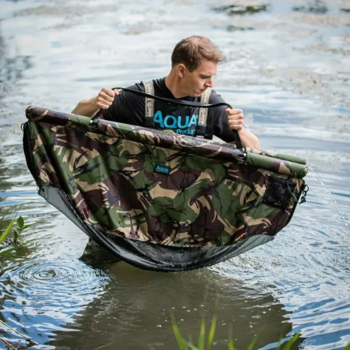 Aqua Products Aqua Camo Bouyant XL Weigh Sling - Slings 5 Aqua Products Aqua Camo Bouyant XL Weigh Sling - Slings -Carp Sales Store kfz3vs3j637335117957392562
