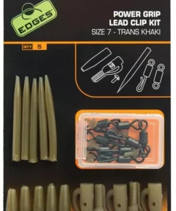 Fox Edges Power Grip Lead Clip Kit - Lead clips & sleeves