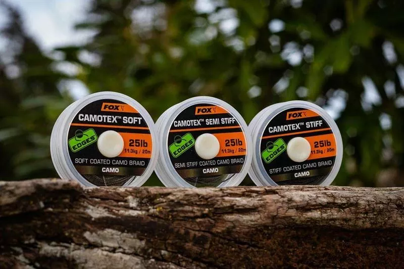 Fox Edges Camotex Soft Coated Camo Braid - Braided hooklengths 2 Fox Edges Camotex Soft Coated Camo Braid - Braided hooklengths - Image 2