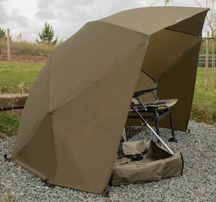 Korum 50inch Graphite Brolly Shelter - Brolly systems & brollies 5 Korum 50inch Graphite Brolly Shelter - Brolly systems & brollies - Image 5