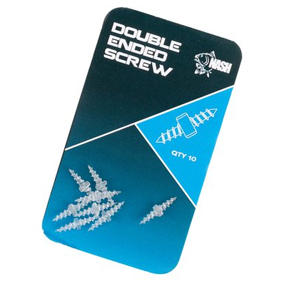 Nash Double Ended Screw - Boilie stops & hair stops 2 Nash Double Ended Screw - Boilie stops & hair stops - Image 2