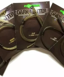 Korda Dark Matter Leader Hybrid Lead Clip 1m - Ready made leaders