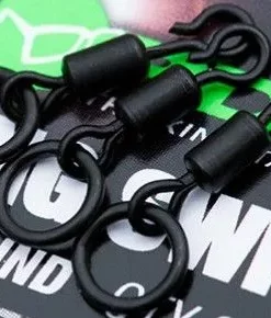 Korda QC Ring Swivel Round - Swivels & crimps