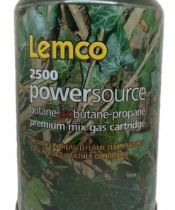 Lemco Powersource Camo Gas Canister 445g - Gas cartridges