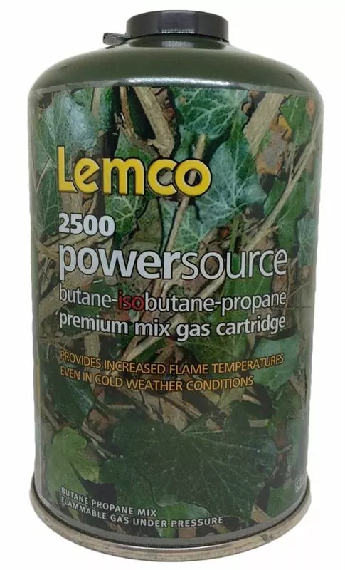 Lemco Powersource Camo Gas Canister 445g - Gas cartridges 1 Lemco Powersource Camo Gas Canister 445g - Gas cartridges