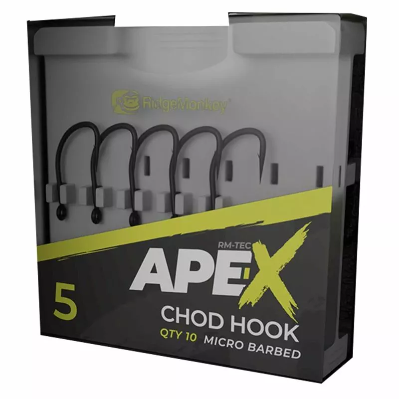 Ridge Monkey Ape-X Chod Hooks - 1 Ridge Monkey Ape-X Chod Hooks -