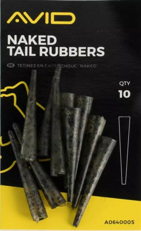 Avid Carp Naked Tail Rubbers - Lead clips & sleeves 1 Avid Carp Naked Tail Rubbers - Lead clips & sleeves