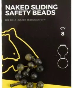Avid Carp Naked Sliding Safety Beads -