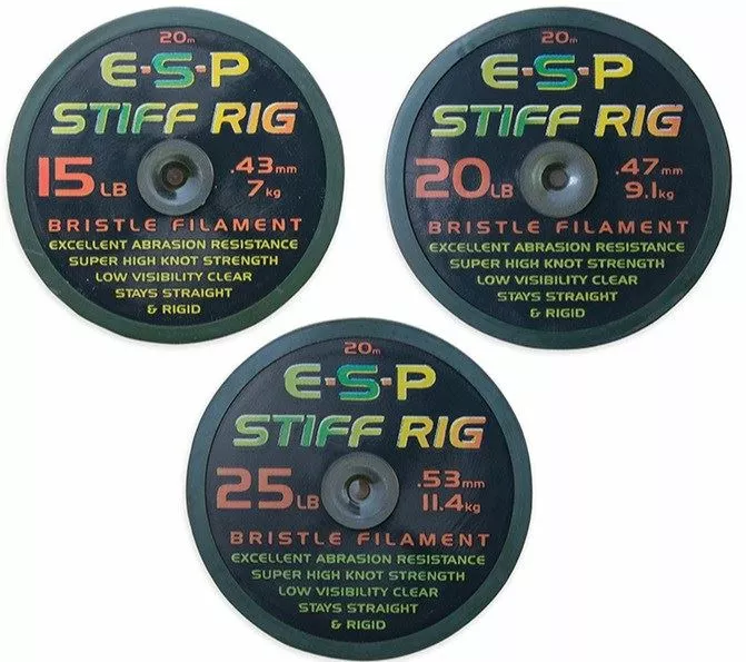 ESP Stiff Rig Bristle Filament - Stiff rig filament 1 ESP Stiff Rig Bristle Filament - Stiff rig filament
