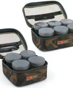Fox Camolite Glug Cases - Bait storage