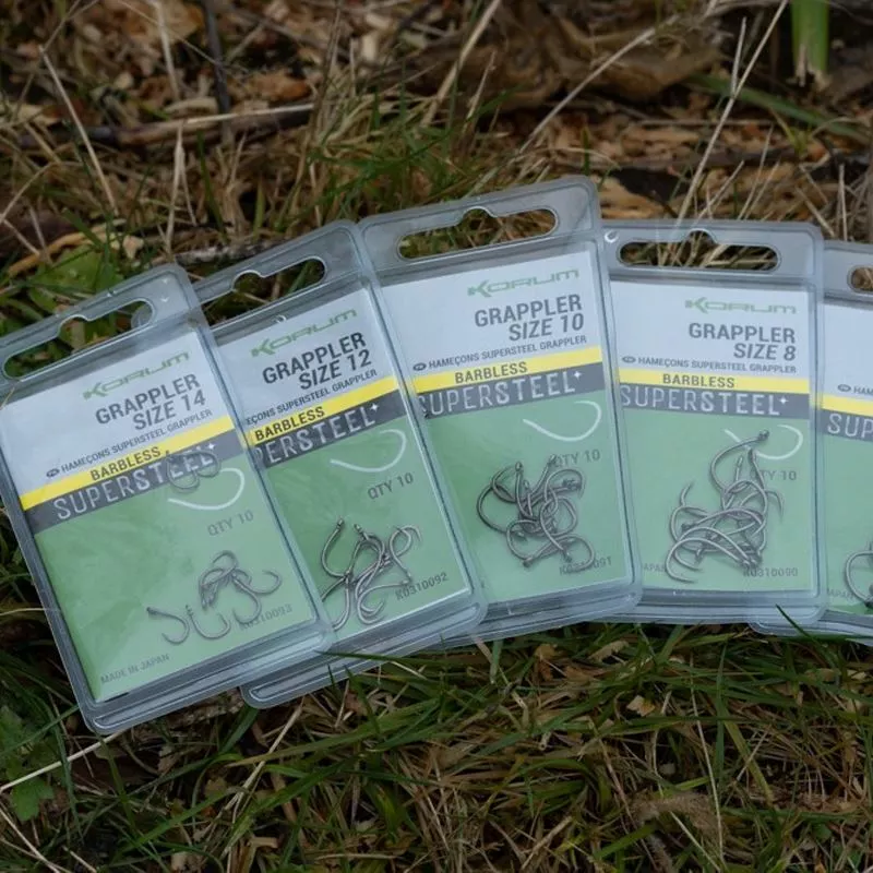 Korum Supersteel Grappler Hooks - 3 Korum Supersteel Grappler Hooks - - Image 3
